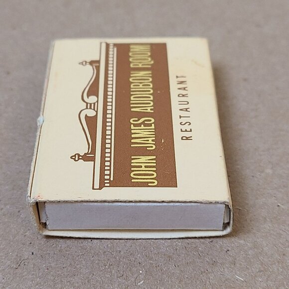 Diamond Match Co Howard Johnsons Pocketbox Slim John James Audubon Room Matchbox - Picture 4 of 7